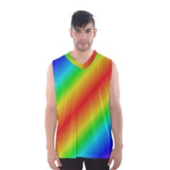 Background Diagonal Refraction Men s Basketball Tank Top by Sudhe