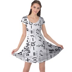 Science Formulas Cap Sleeve Dress by Sudhe