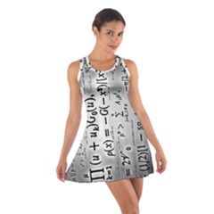 Science Formulas Cotton Racerback Dress by Sudhe