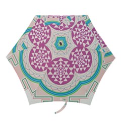 Mandala Design Arts Indian Mini Folding Umbrellas