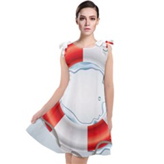 Spare Tire Icon Vector Tie Up Tunic Dress by Sudhe