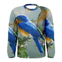 Loving Birds Men s Long Sleeve Tee by Sudhe