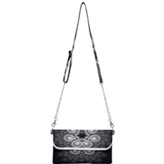 Fractal Filigree Lace Vintage Mini Crossbody Handbag by Sudhe