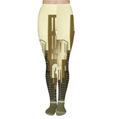 Architecture City House Tights by Sudhe