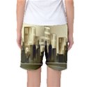 Architecture City House Women s Basketball Shorts View2