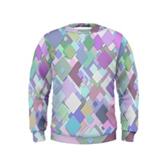 Colorful Background Multicolored Kids  Sweatshirt by Sudhe