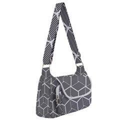 Cube Pattern Cube Seamless Repeat Post Office Delivery Bag by Sudhe