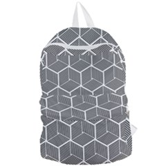Cube Pattern Cube Seamless Repeat Foldable Lightweight Backpack
