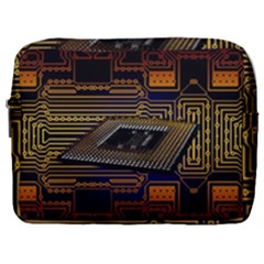 Processor Cpu Board Circuits Make Up Pouch (Large)