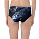 Smoke Flame Dynamic Wave Motion Mid-Waist Bikini Bottoms View2