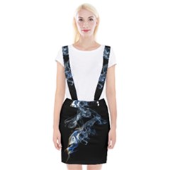 Smoke Flame Dynamic Wave Motion Braces Suspender Skirt by Sudhe