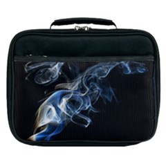 Smoke Flame Dynamic Wave Motion Lunch Bag by Sudhe