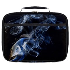 Smoke Flame Dynamic Wave Motion Full Print Lunch Bag by Sudhe