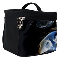 Smoke Flame Dynamic Wave Motion Make Up Travel Bag (small) by Sudhe