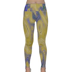 Color Explosion Colorful Background Lightweight Velour Classic Yoga Leggings by Sudhe