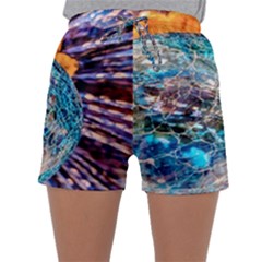 Multi Colored Glass Sphere Glass Sleepwear Shorts by Sudhe