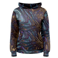 Fractal Art Artwork Globular Women s Pullover Hoodie