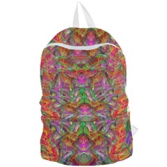 Background Psychedelic Colorful Foldable Lightweight Backpack