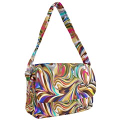 Wallpaper Psychedelic Background Courier Bag by Sudhe