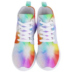 Psychedelic Background Wallpaper Women s Lightweight High Top Sneakers by Sudhe