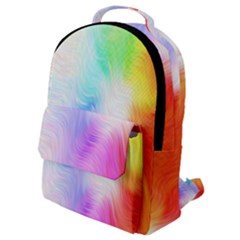 Psychedelic Background Wallpaper Flap Pocket Backpack (small) by Sudhe