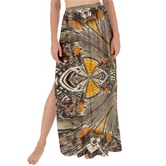 Abstract Digital Geometric Pattern Maxi Chiffon Tie-up Sarong by Sudhe