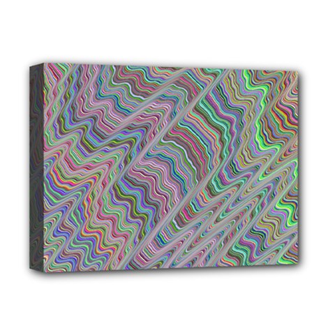 Psychedelic Background Deluxe Canvas 16  X 12  (stretched) 