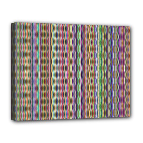 Psychedelic Background Wallpaper Canvas 14  X 11  (stretched) by Sudhe