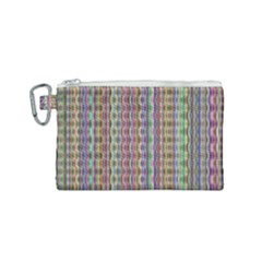 Psychedelic Background Wallpaper Canvas Cosmetic Bag (small) by Sudhe