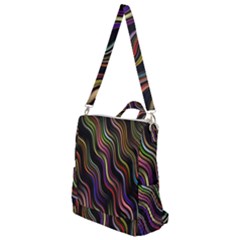 Psychedelic Background Wallpaper Crossbody Backpack by Sudhe
