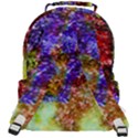 Splashes Of Color Background Rounded Multi Pocket Backpack View3