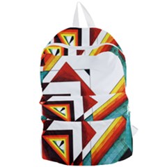 Diamond Acrylic Paint Pattern Foldable Lightweight Backpack