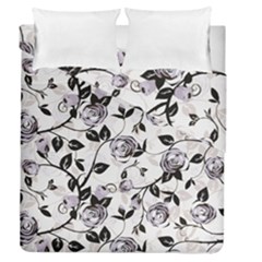 Floral Pattern Background Duvet Cover Double Side (queen Size) by Sudhe