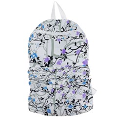 Floral Pattern Background Foldable Lightweight Backpack