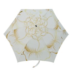 Golden Rose Stakes Mini Folding Umbrellas