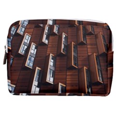 Abstract Architecture Building Business Make Up Pouch (medium) by Sudhe