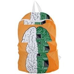 Technology Brain Digital Creative Foldable Lightweight Backpack