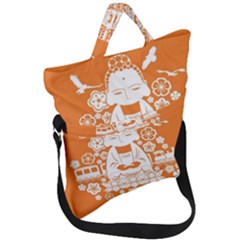 Taiwan Changhua Wikiproject Fold Over Handle Tote Bag by Sudhe