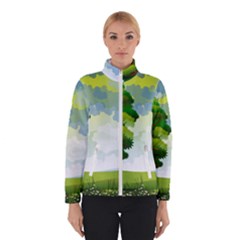 Landscape Nature Natural Sky Winter Jacket by Sudhe