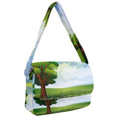 Landscape Nature Natural Sky Courier Bag by Sudhe