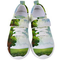 Landscape Nature Natural Sky Women s Velcro Strap Shoes by Sudhe