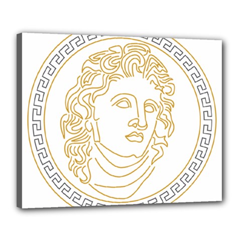 Apollo Design Draw Vector Nib Canvas 20  X 16  (stretched)