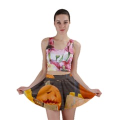 Old Crumpled Pumpkin Mini Skirt by rsooll