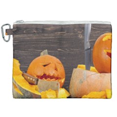 Old Crumpled Pumpkin Canvas Cosmetic Bag (xxl) by rsooll