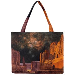 Geology Sand Stone Canyon Mini Tote Bag by Sudhe