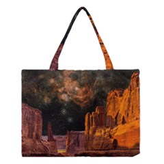 Geology Sand Stone Canyon Medium Tote Bag by Sudhe