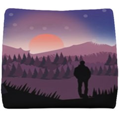 Dusk Sunset Dawn Sky Evening Seat Cushion by Sudhe