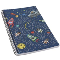 Cat Cosmos Cosmonaut Rocket 5 5  X 8 5  Notebook by Sudhe