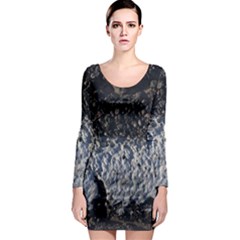 Asphalt Road  Long Sleeve Bodycon Dress by rsooll