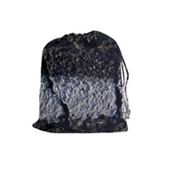 Asphalt Road  Drawstring Pouch (large) by rsooll